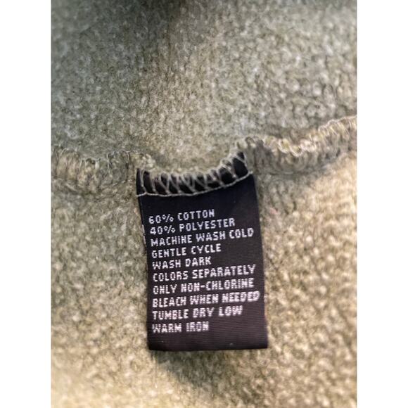 Greg Norman Avocado green pullover Pique knit sweatshirt L - Picture 11 of 12